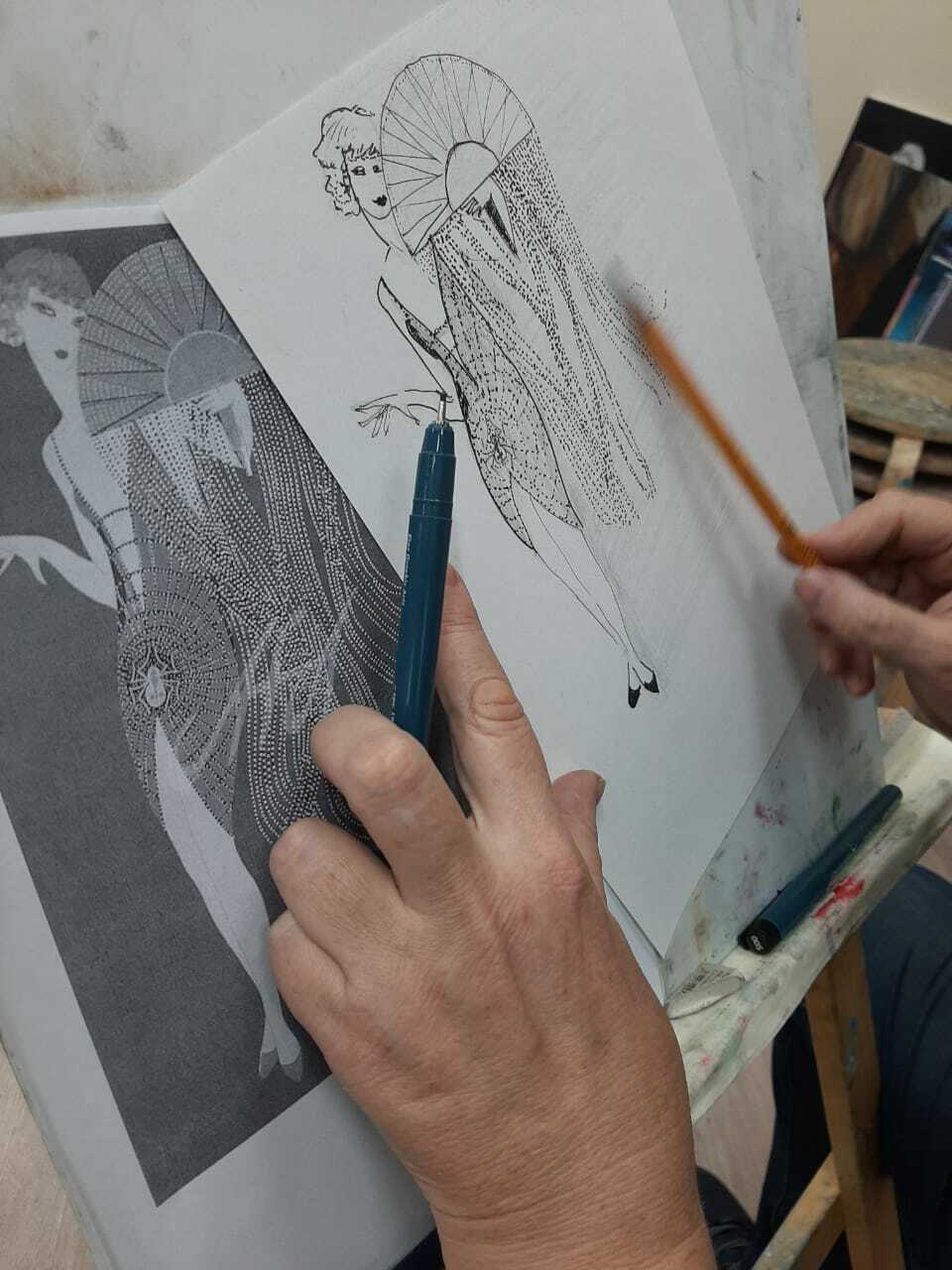 Курс и уроки рисования человека Студия Аля Прима