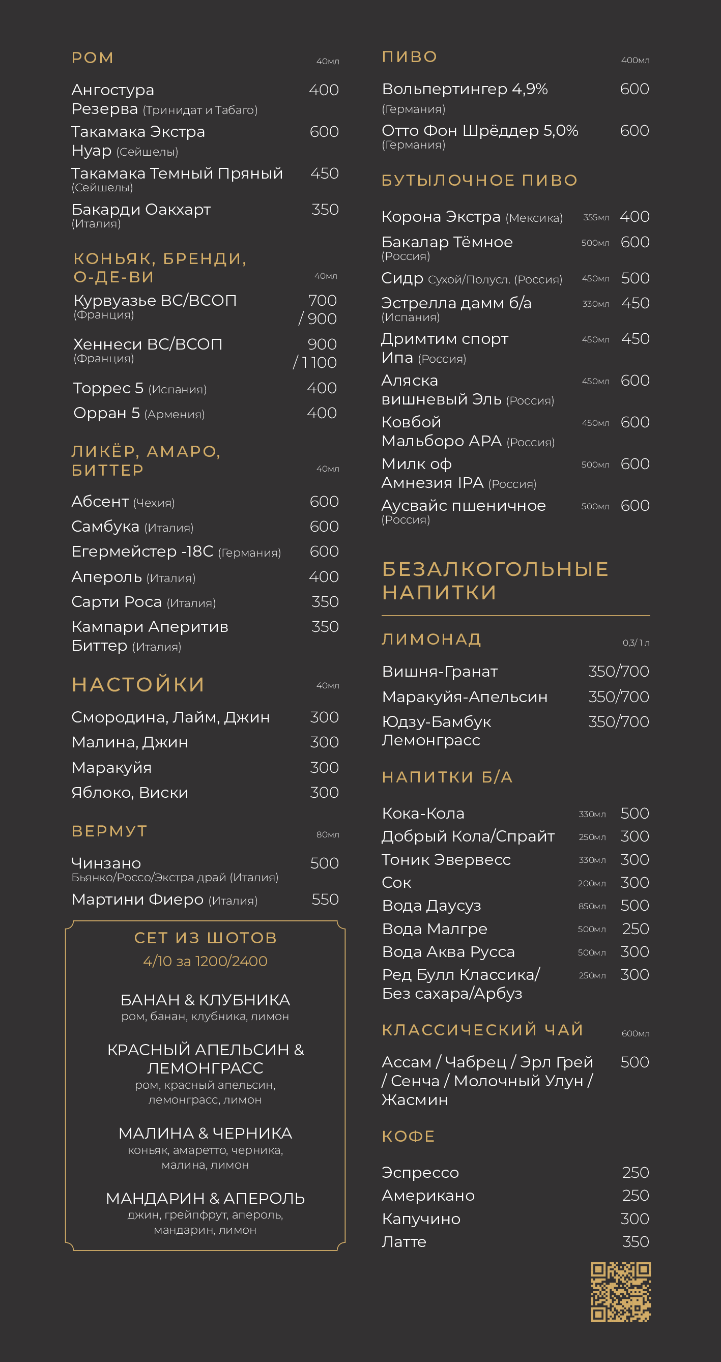 Барная карта DUDKI — страница 2