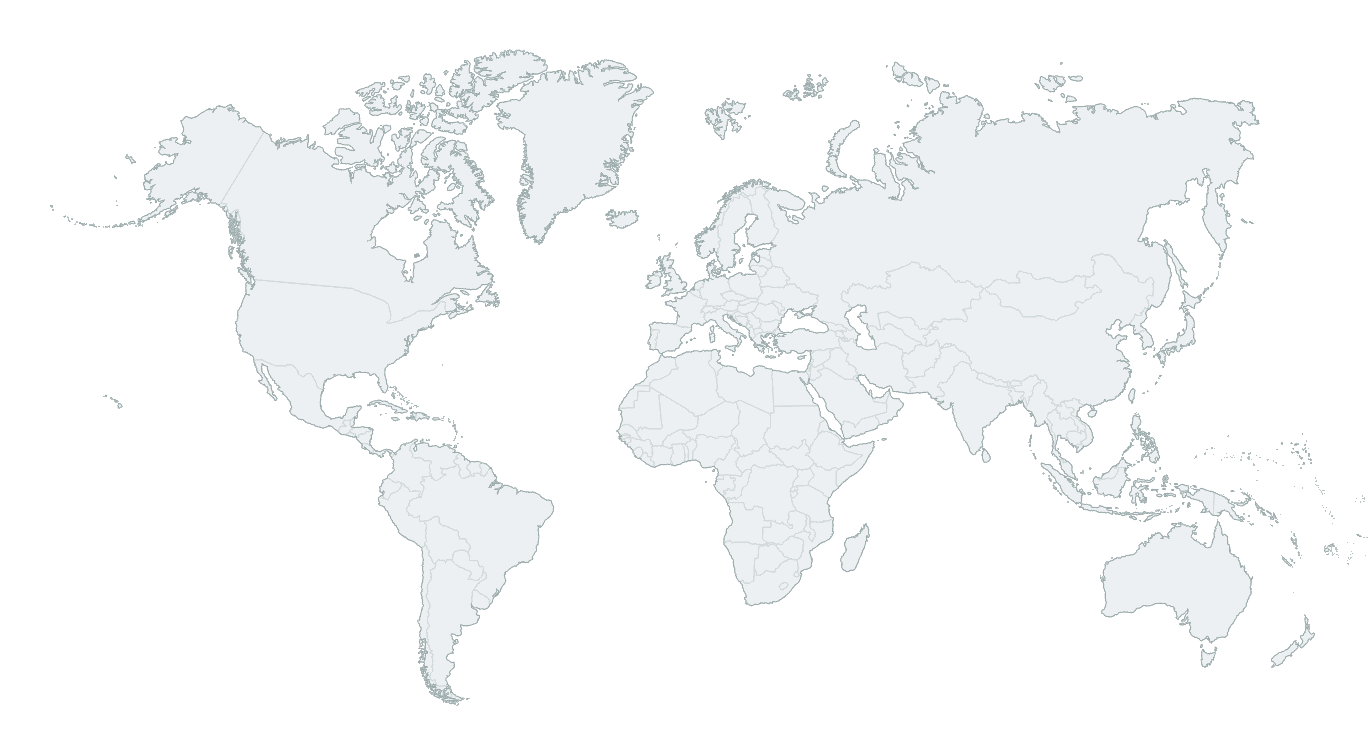 Карта мира без границ черно белая