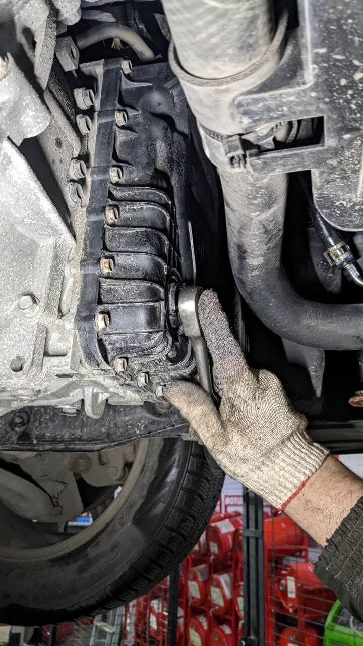 Выставление уровня масла в АКПП Hyundai