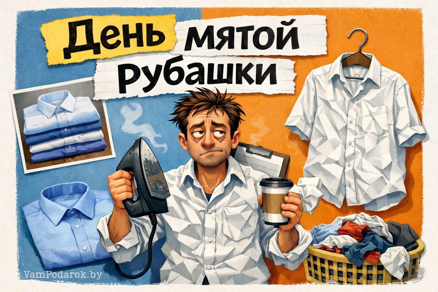 Международный день мятой рубашки (International Wrinkled Shirt Day)