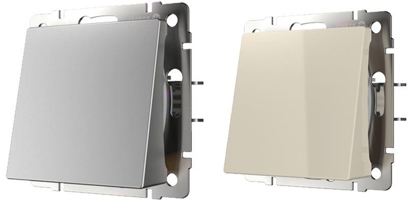 Выключатели, розетки, рамки, механизмы серии Elite