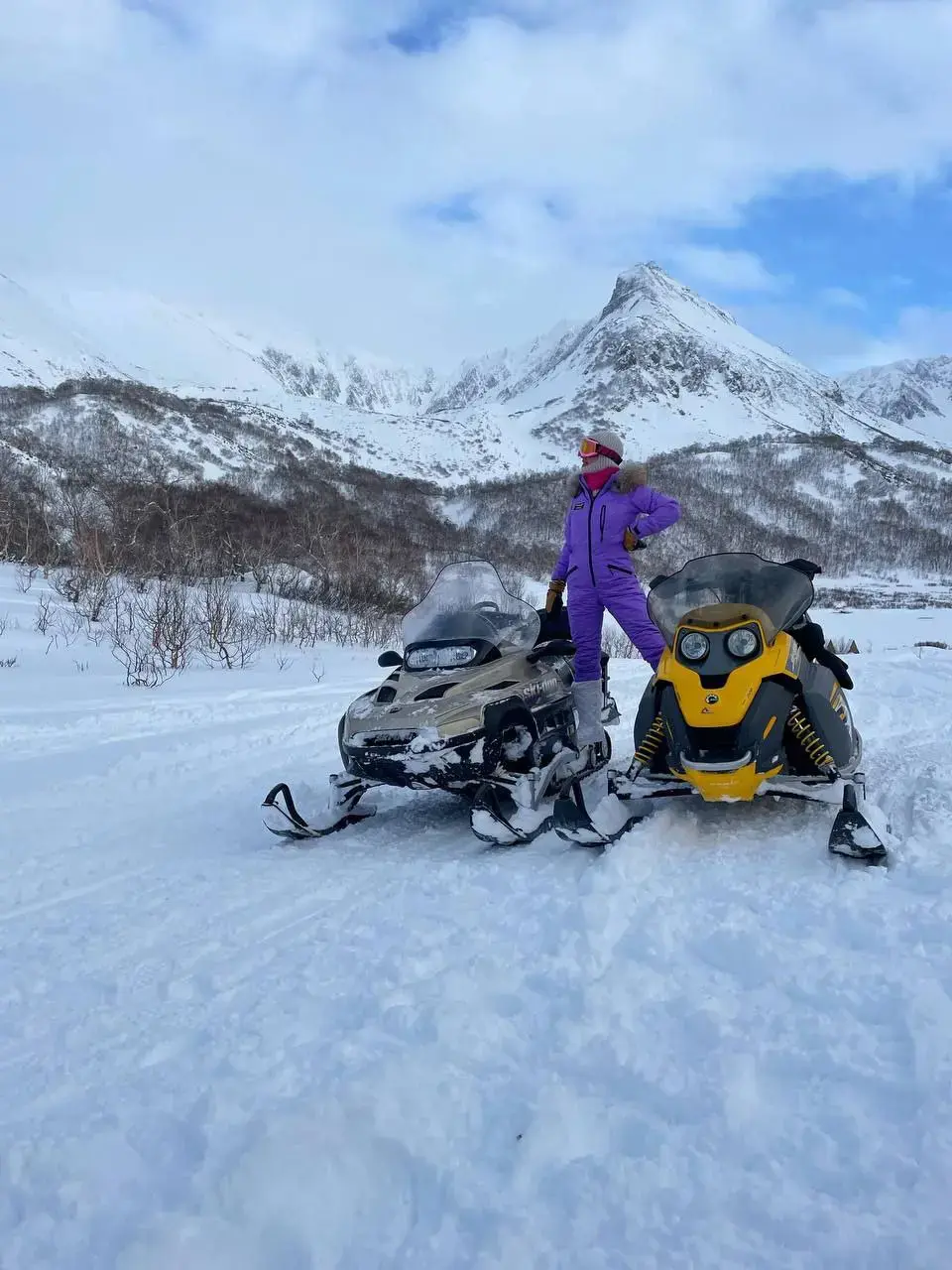 снегоходный тур на камчатке