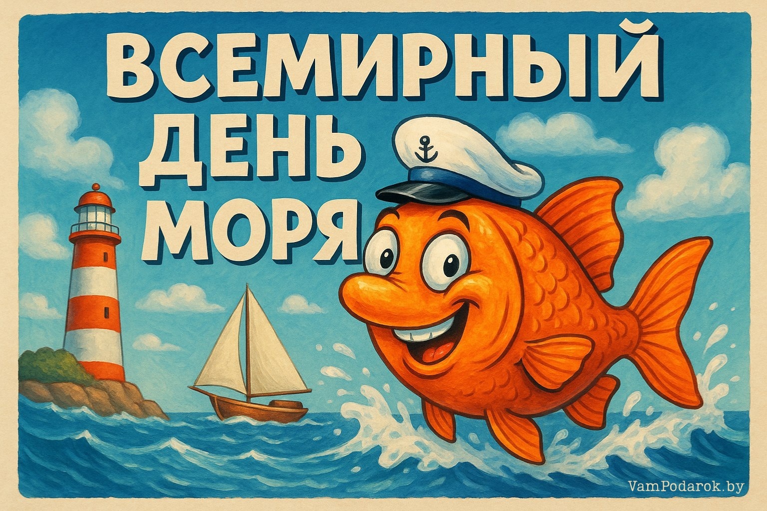 Всемирный день моря – открытка