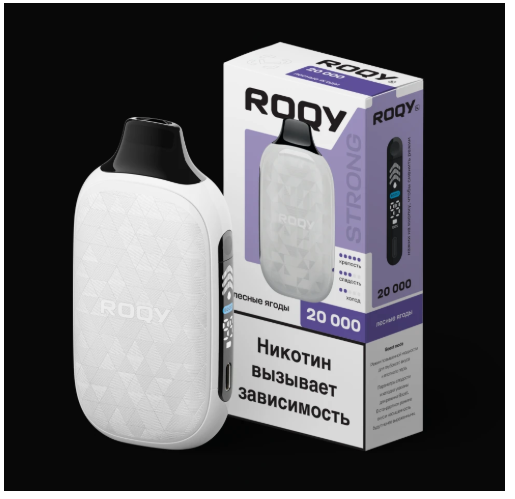 Белый ROQY L STRONG и коробка
