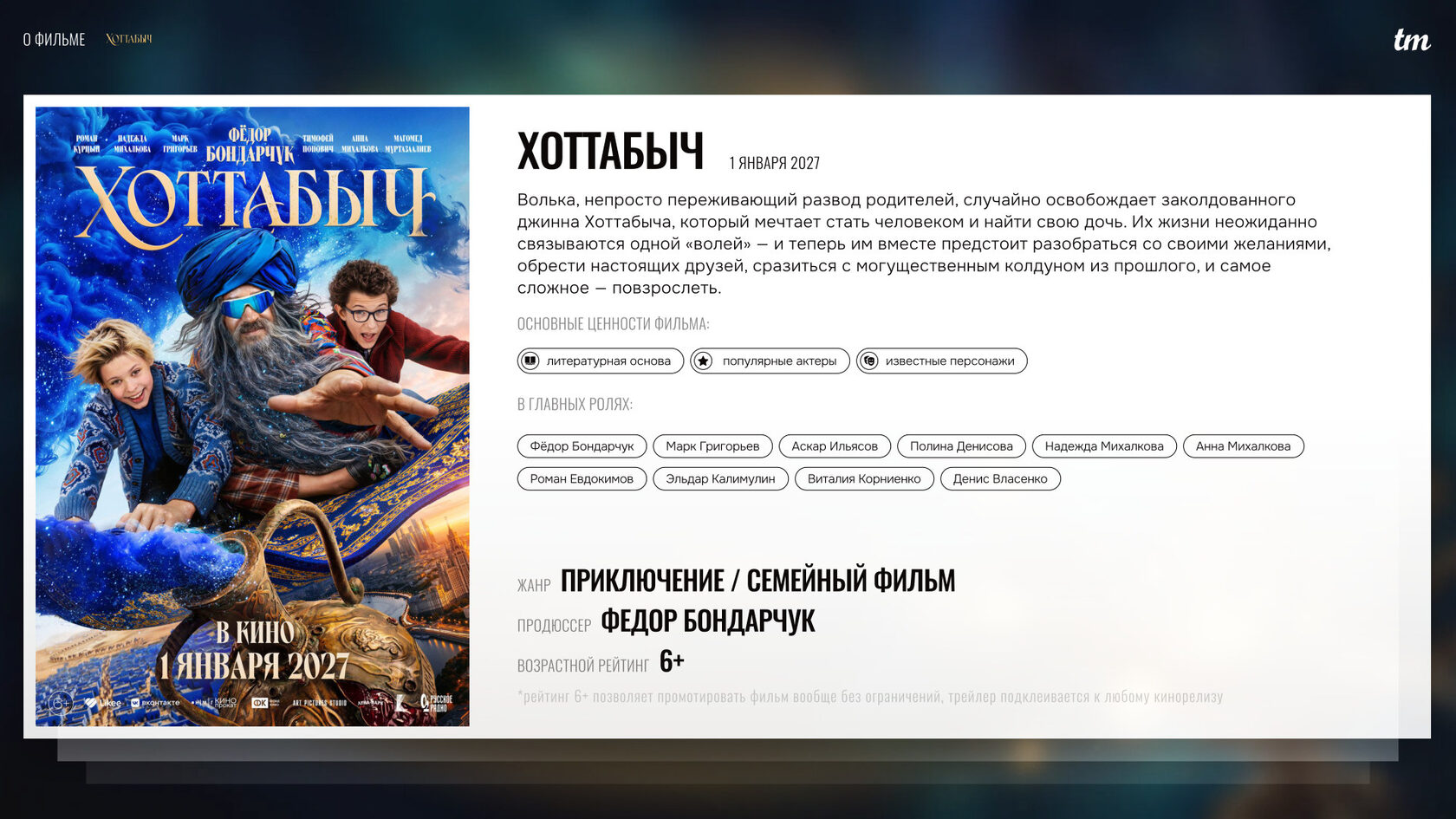 Слайд о фильме