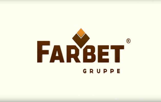 Анимирование логотипа компании Farbet Gruppe