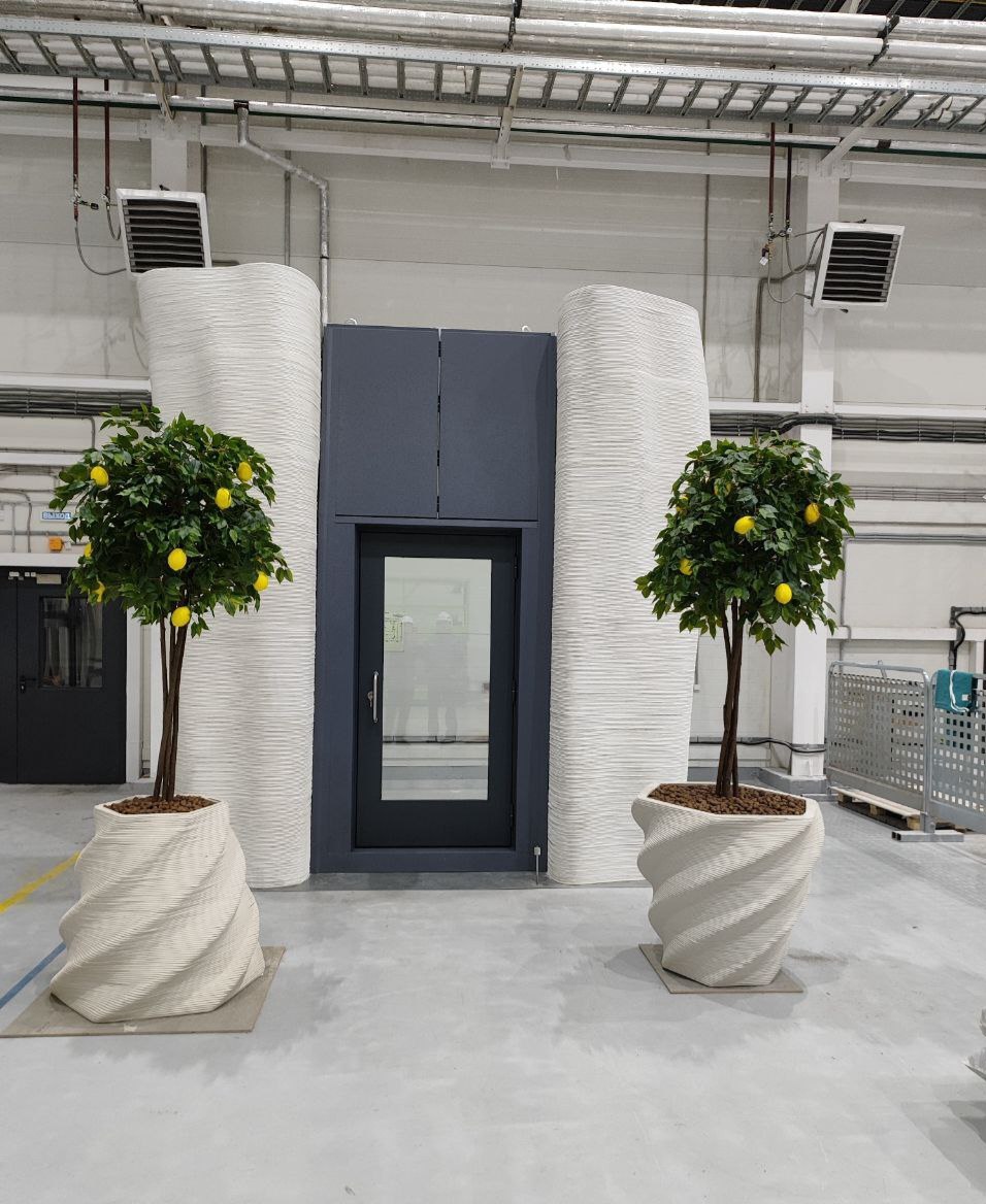 эталон групп, лерто, аддитивное строительство, фасад из бетона, 3д печать бетоном, 3д принтер, лерто, строительный принтер