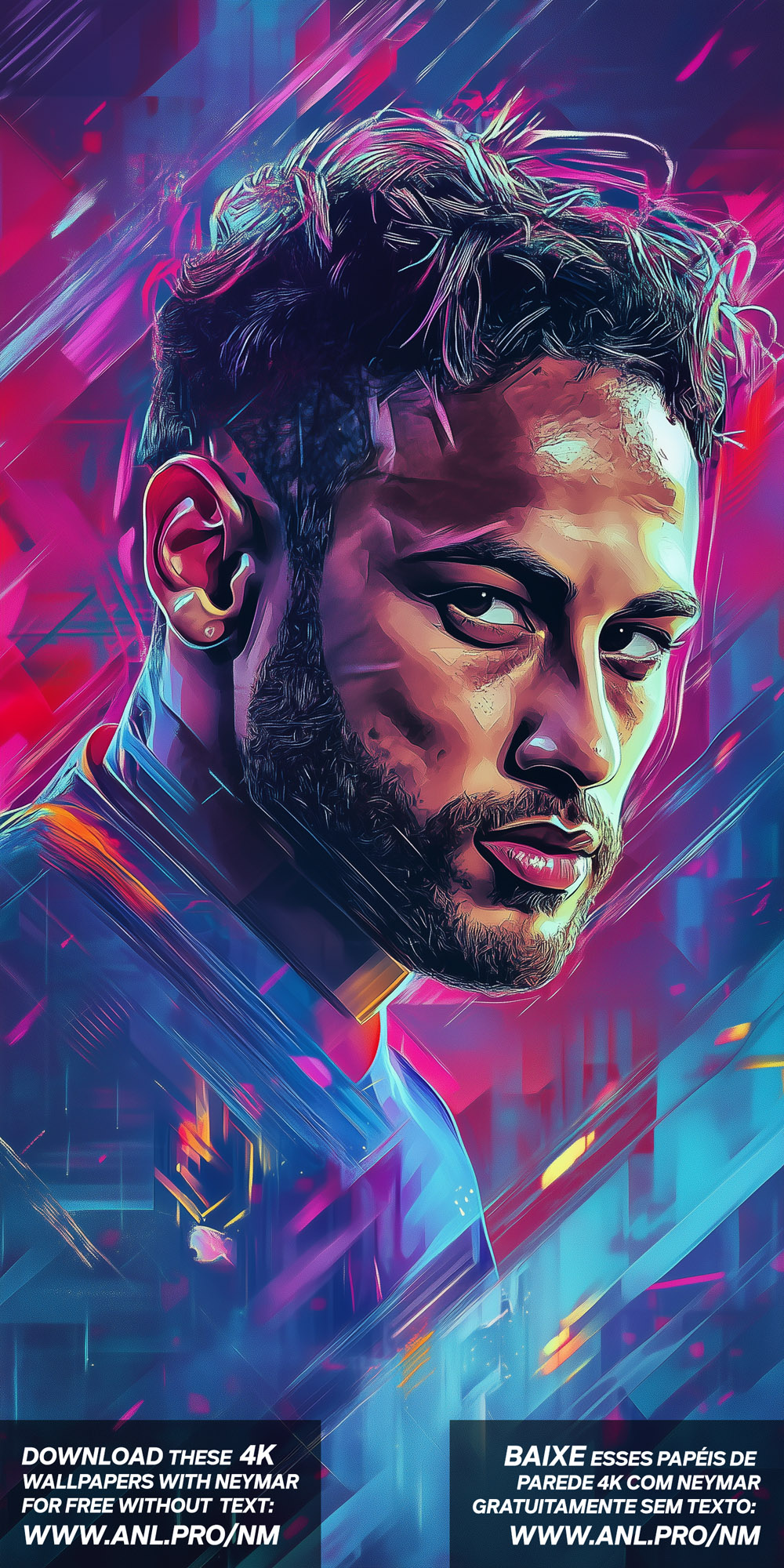 Neymar Jr. papéis de parede para smartphone e telefone 4k 2k 1080p