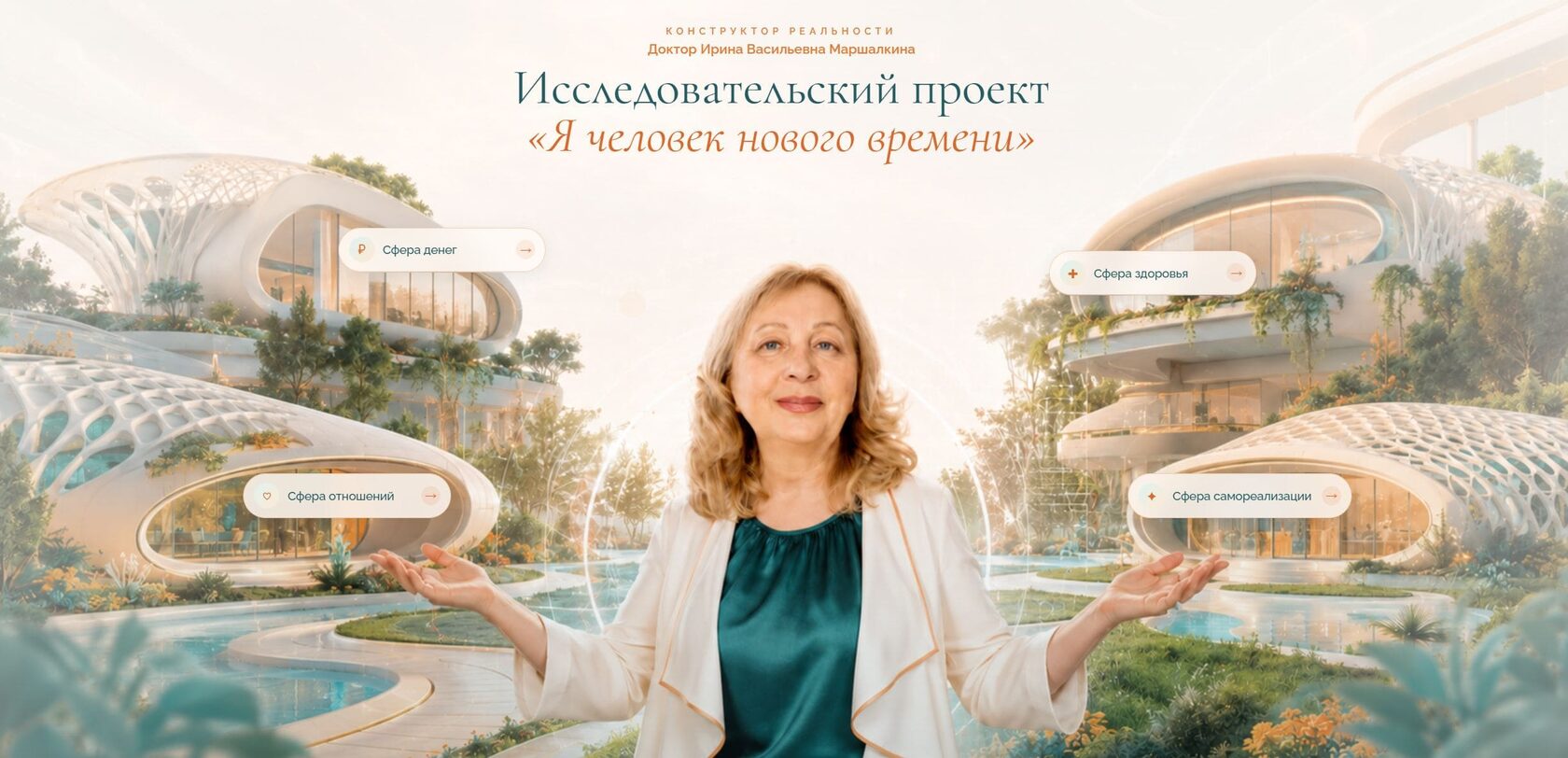 Основной сайт проекта Конструктор реальности