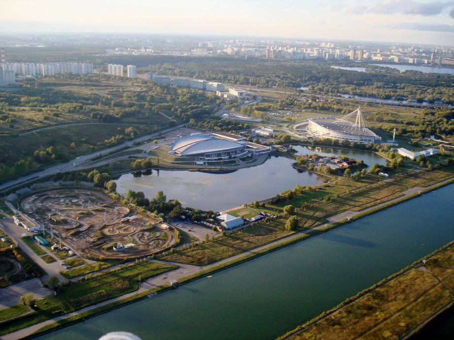 Олимпийский парк в Крылатском