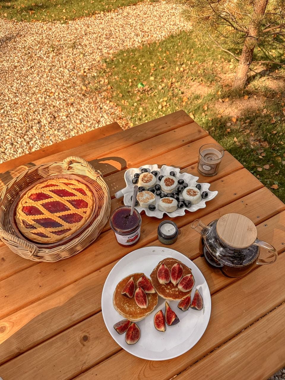 отдых на уютной даче осенью в Подмосковье