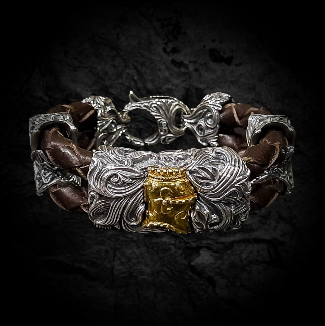 серебряный браслет мужской, широкий серебряный браслет мужской, мужской серебряный браслет