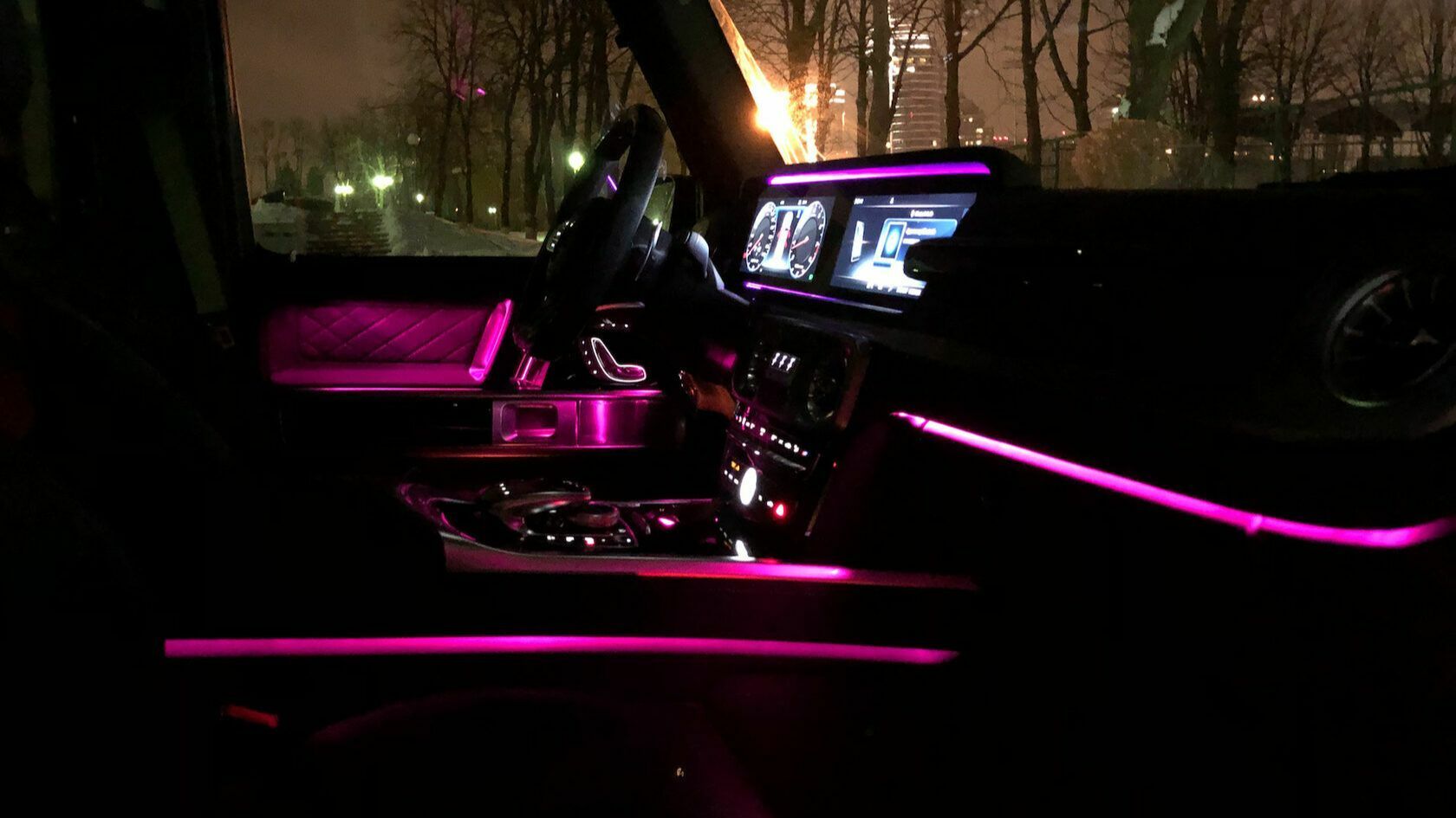 контурная подсветка