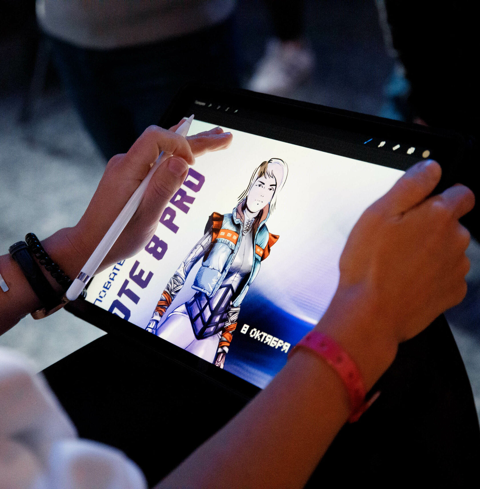 Дижитал-скетчи на графическом планшете