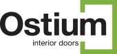 Логотип Остиум производитель межкомнатных дверей в Новосибирске