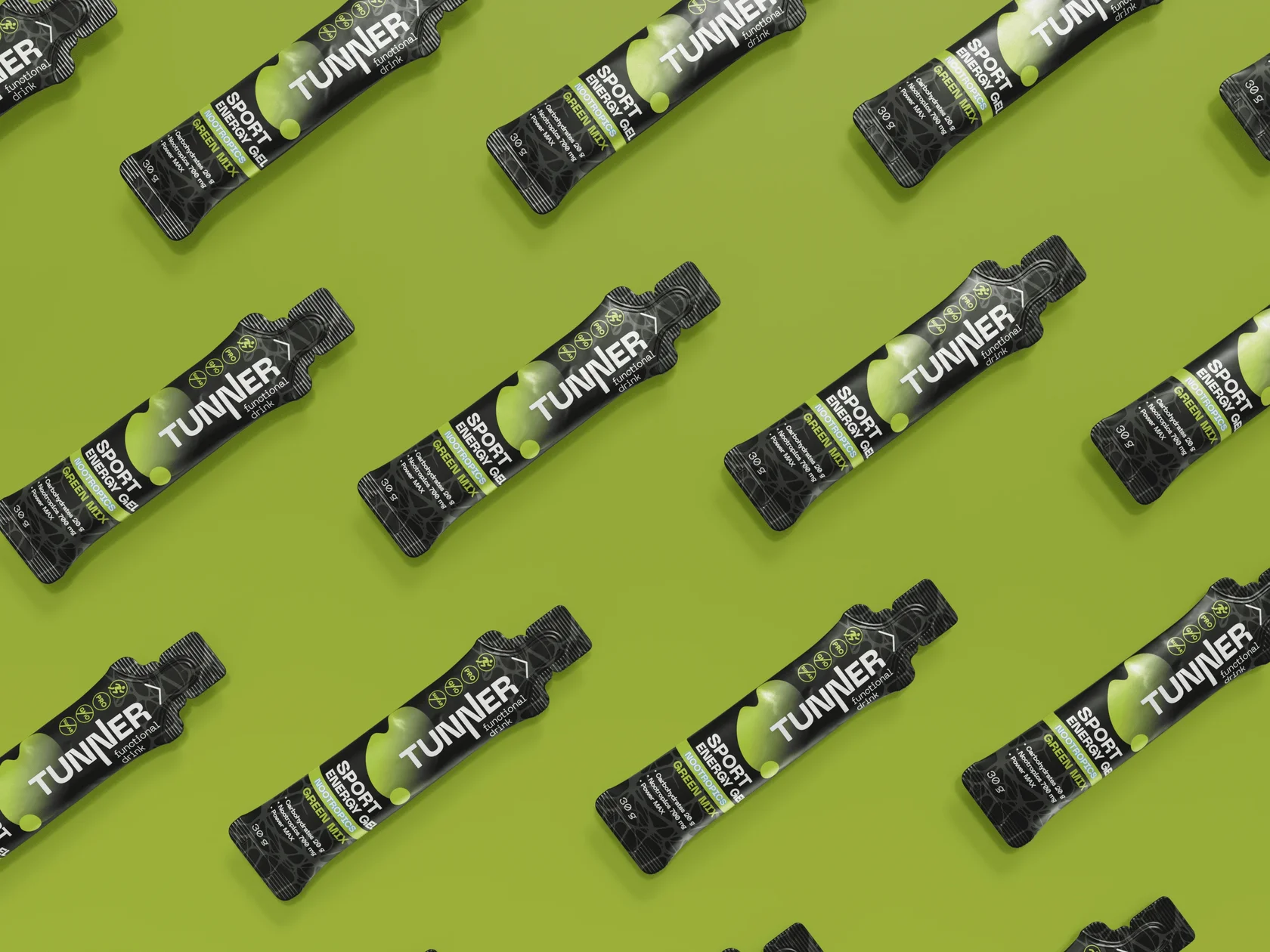 TUNNER Energy Gel Nootropics