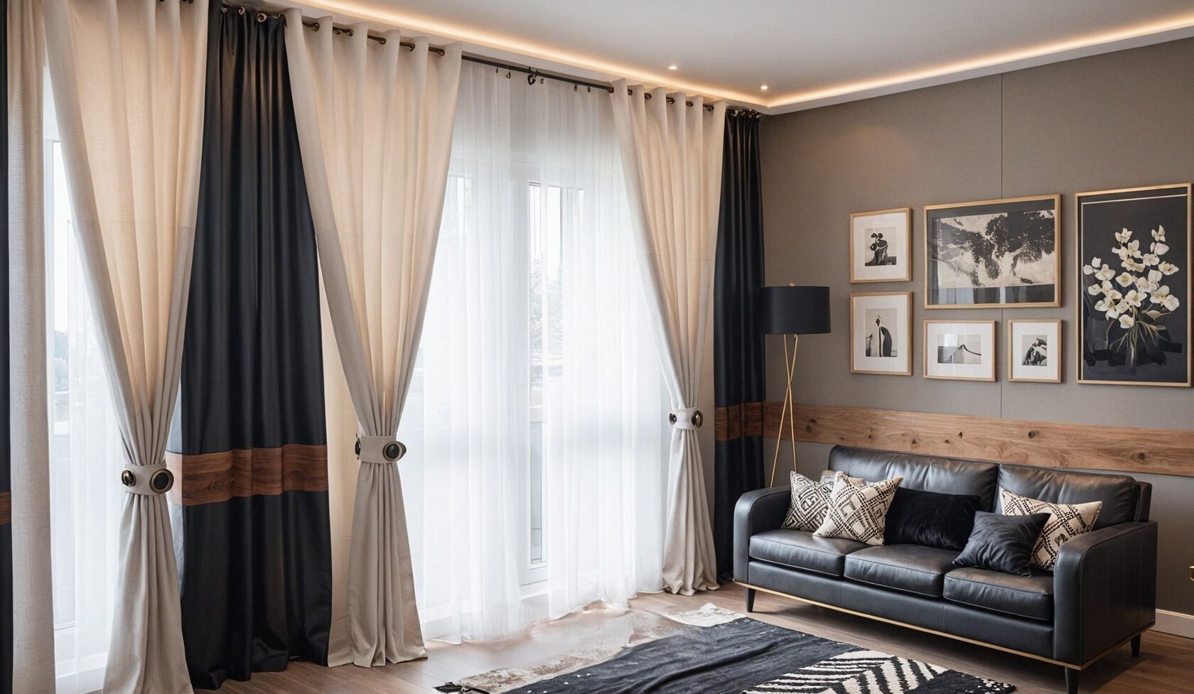 Шторы на люверсах