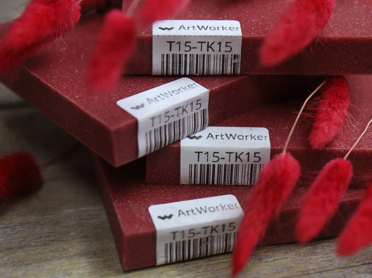 Смальта ArtWorker в кирпичиках толщиной 15 мм для монументальной мозаики
