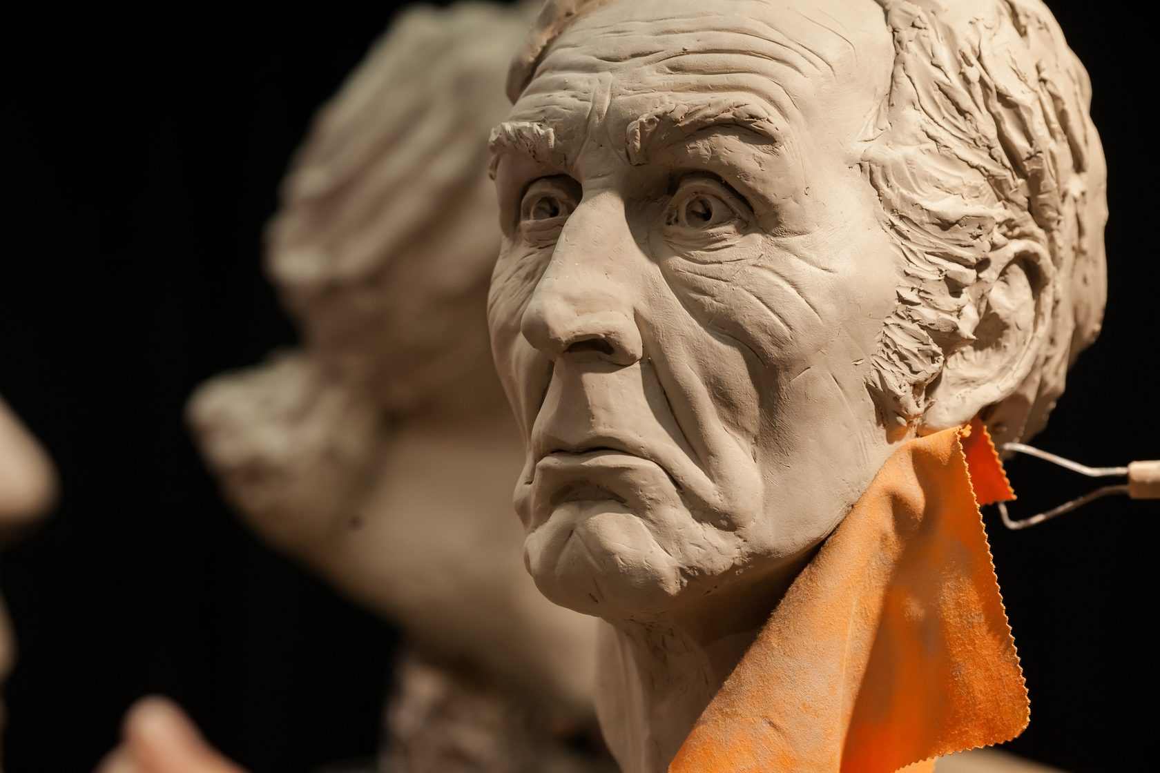 Скульптурный портрет (голова) Карла Маркса