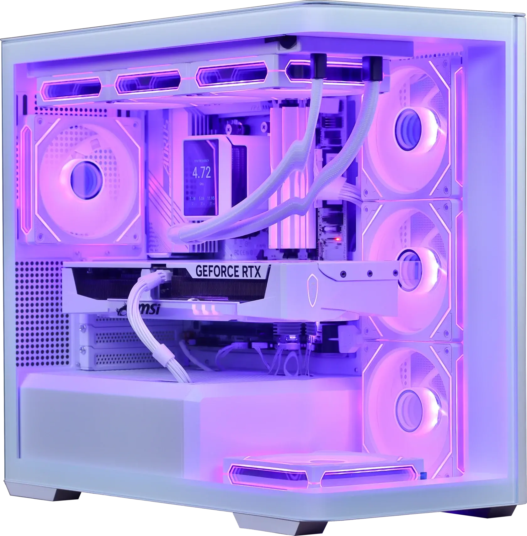 Игровой ПК PHANTOM 4 WHITE — RYZEN 7 7800x3D