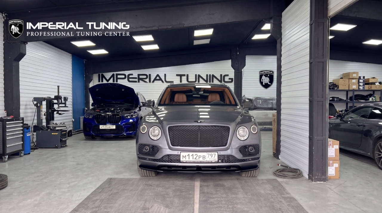 Bentley Bentayga Grey — обвес Imperial Tuning