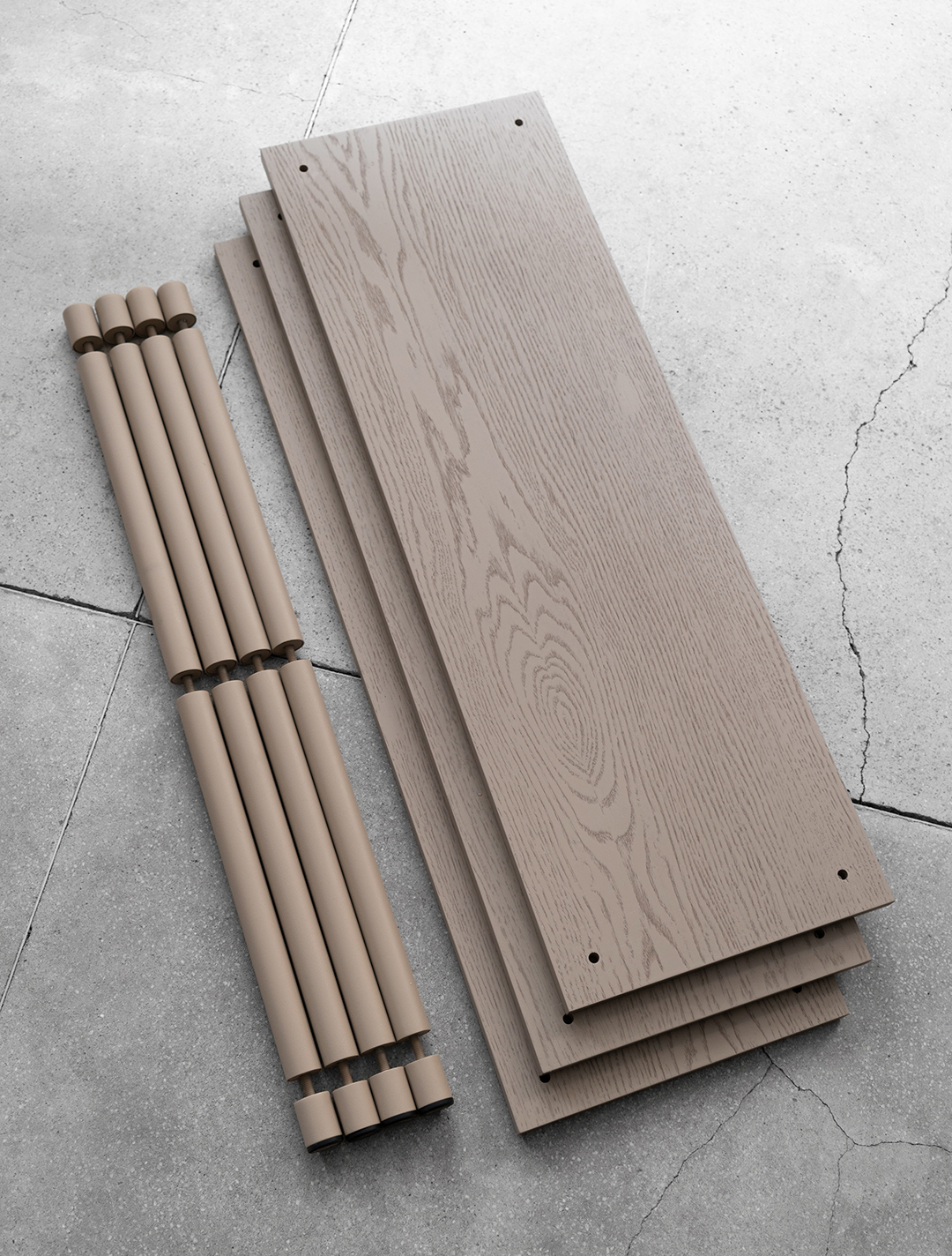 ПРОСТ Стеллаж с тремя полками