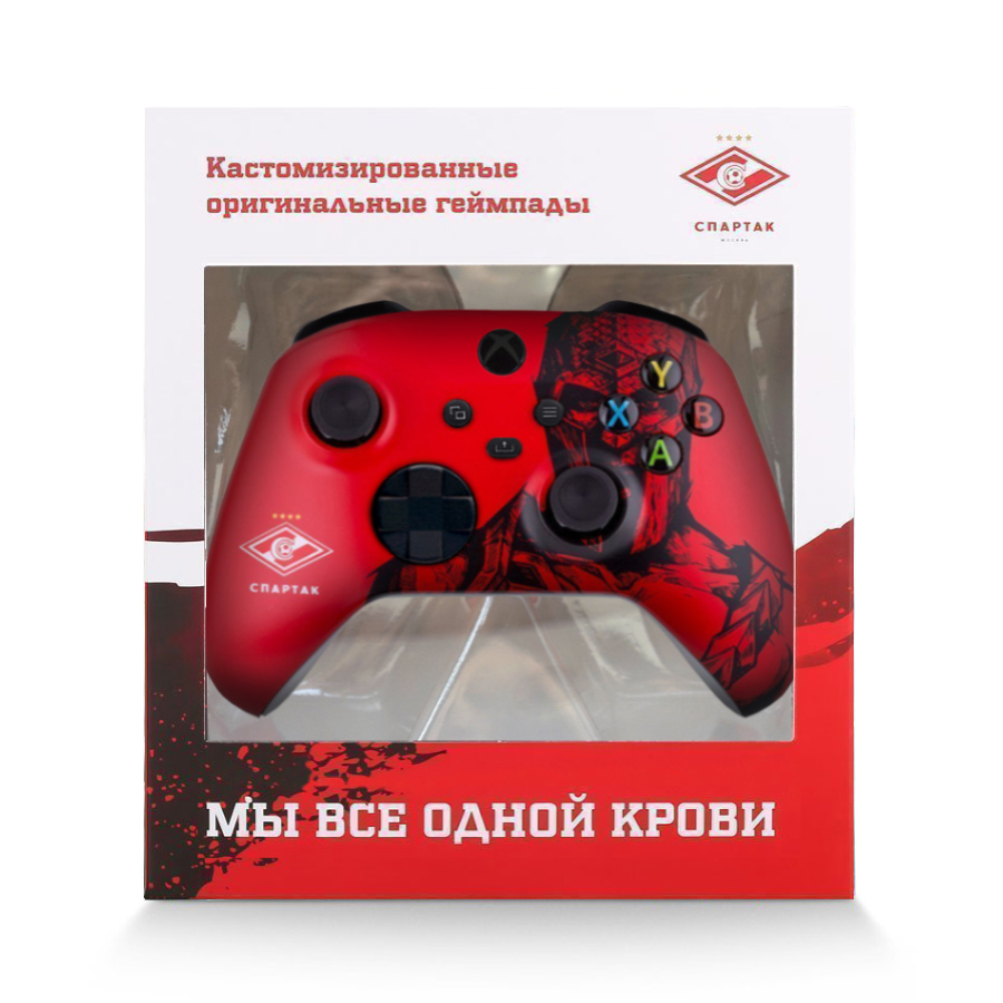 Кастомизированные геймпады Xbox Series S/X Спартак Гладиатор купить по  выгодной цене