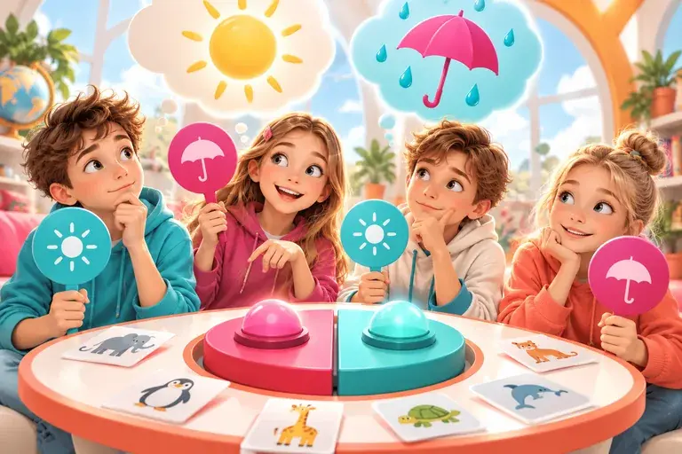 Тематическая иллюстрация к игре ФИФТИ-ФИФТИ (ДЕТСКАЯ)