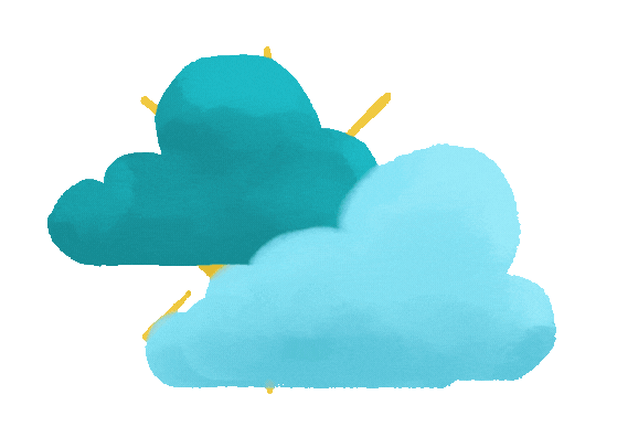 cloudy