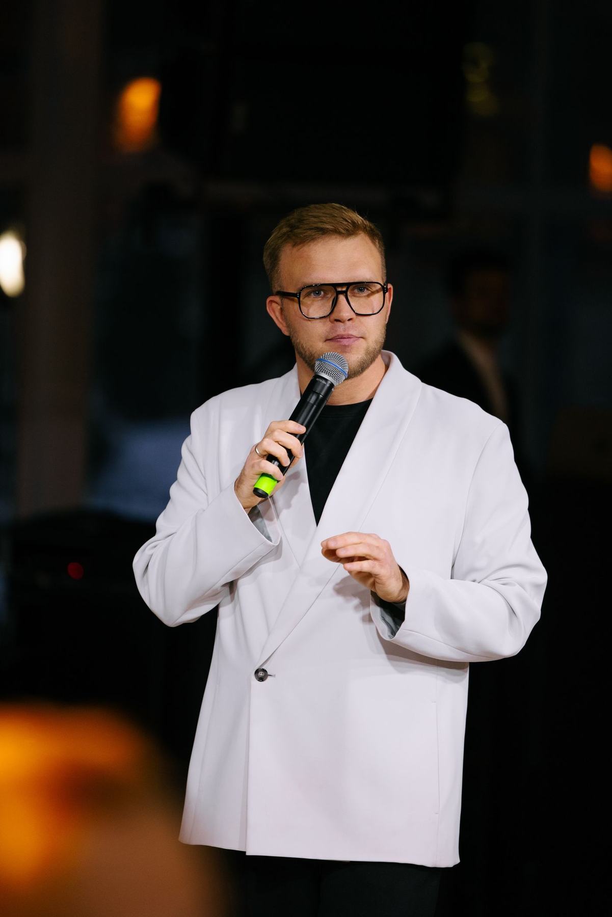 Александр Давыдов на деловом мероприятии