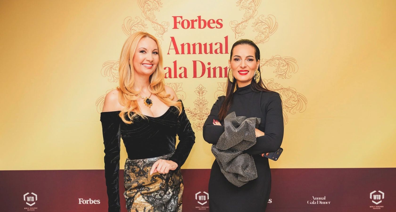 Йордана Димитрова и Виктория Пачеджиева на Forbes Gala