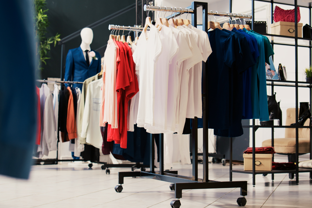 Вешала, рейлы и кронштейны для магазинов одежды в Калининграде