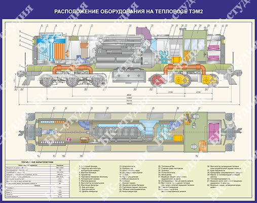 Тэм9 тепловоз схема