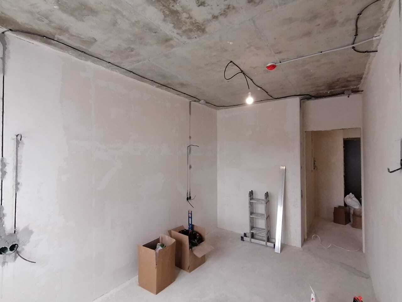 Прокладка электрического кабеля