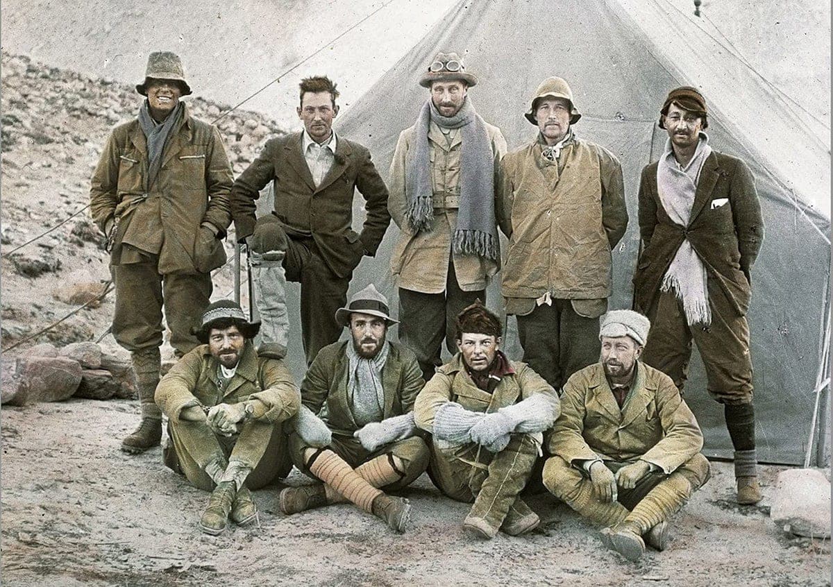 Члены экспедиции на Эверест 1924 года