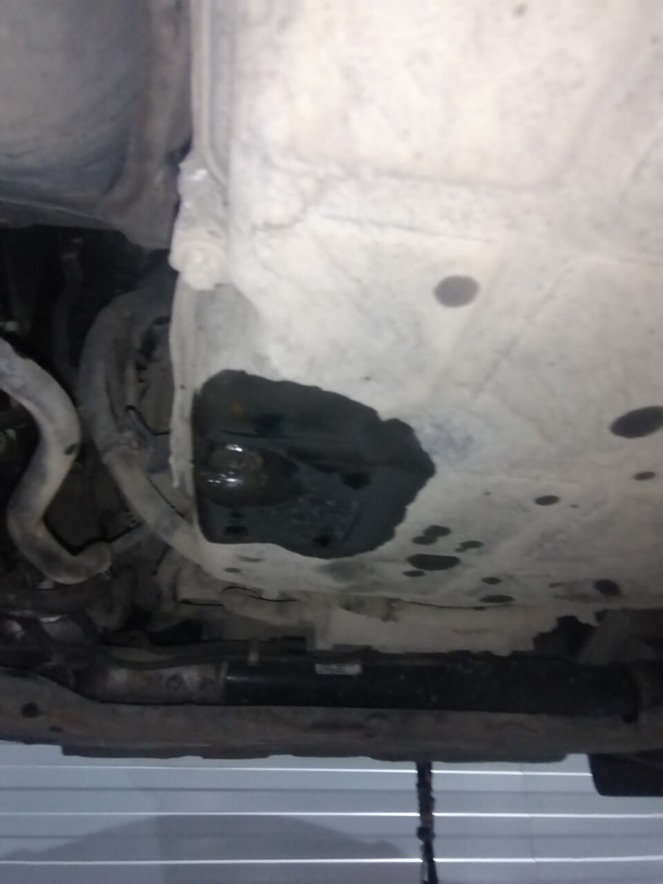 Слив масла из АКПП Infiniti Q50