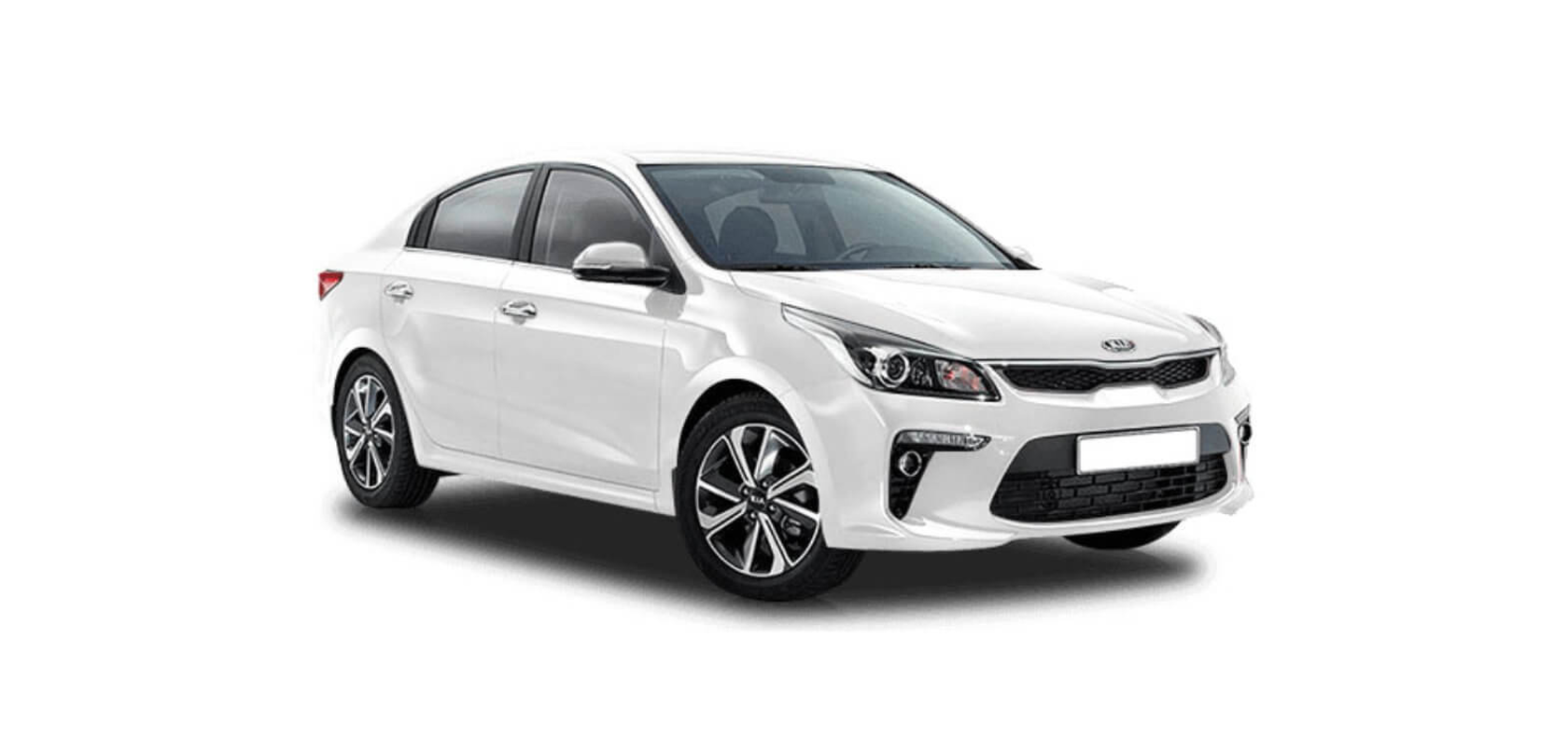 Kia Rio 2017 сбоку