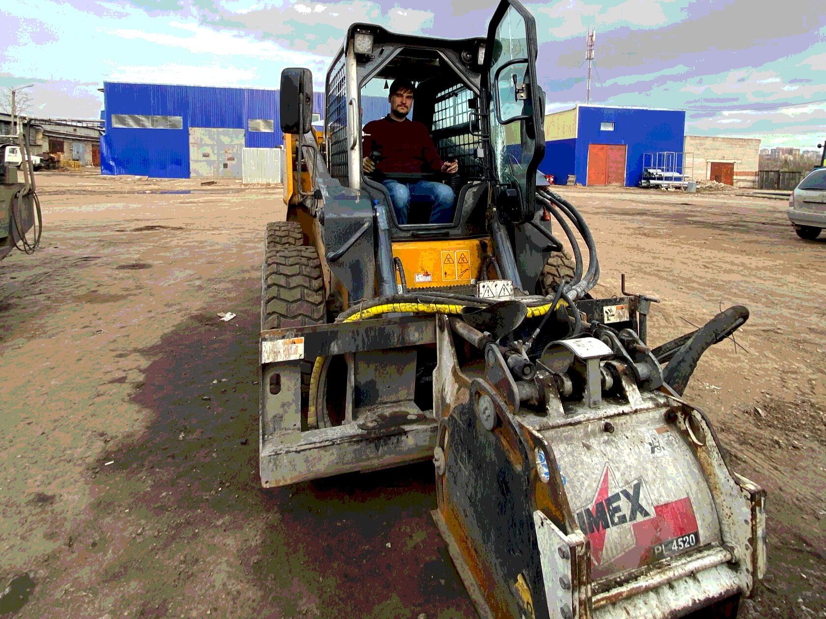 мини-погрузчик liugong