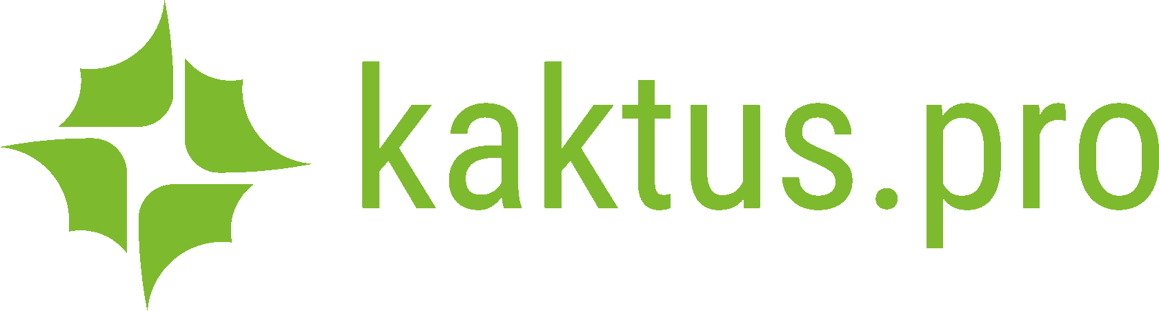 Логотип студии интернет-маркетинга kaktus.pro