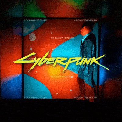 Проекционный куб gif