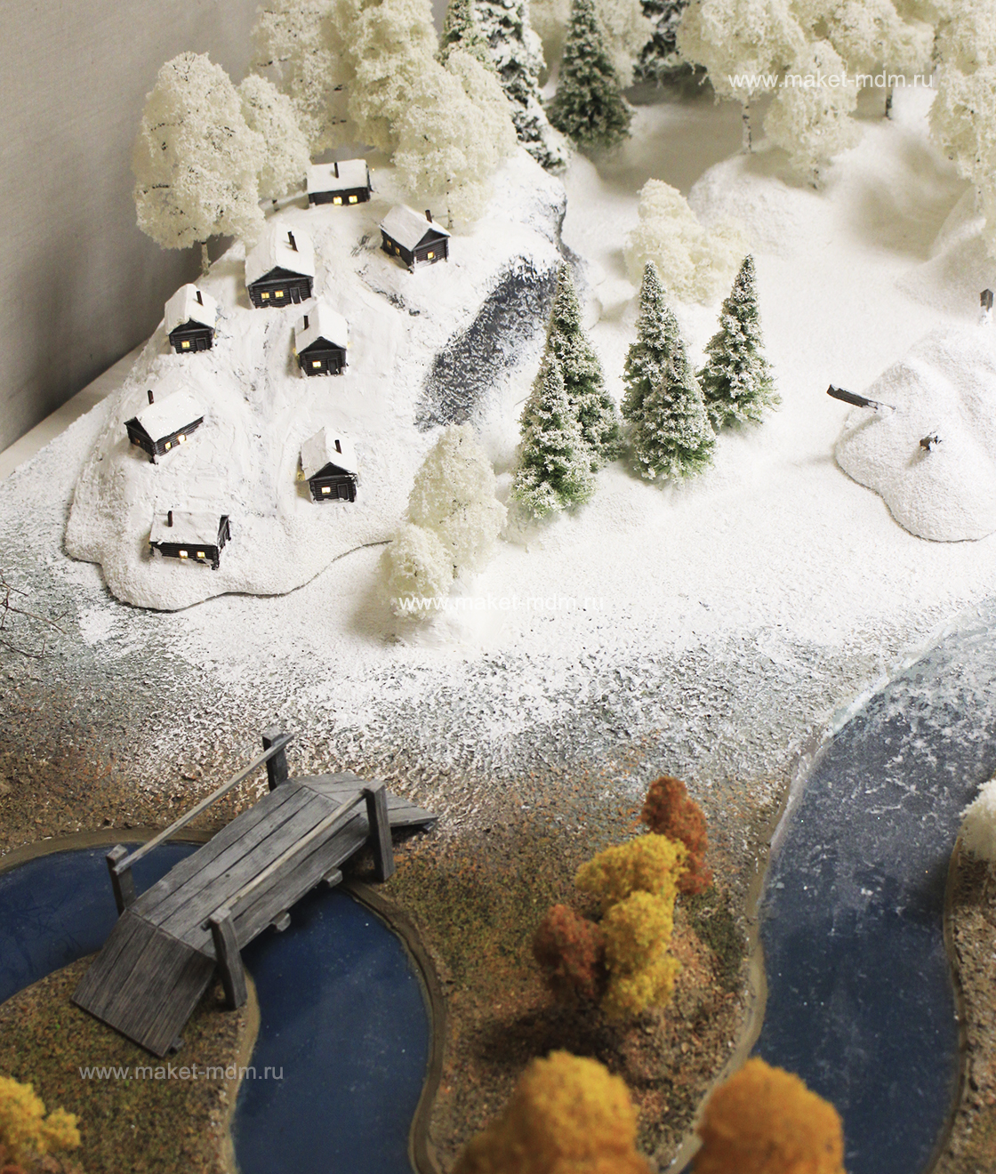 макет облачный полк ТЮЗ