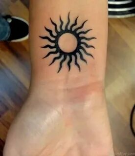 Татуировка черное солнце: значение и фото