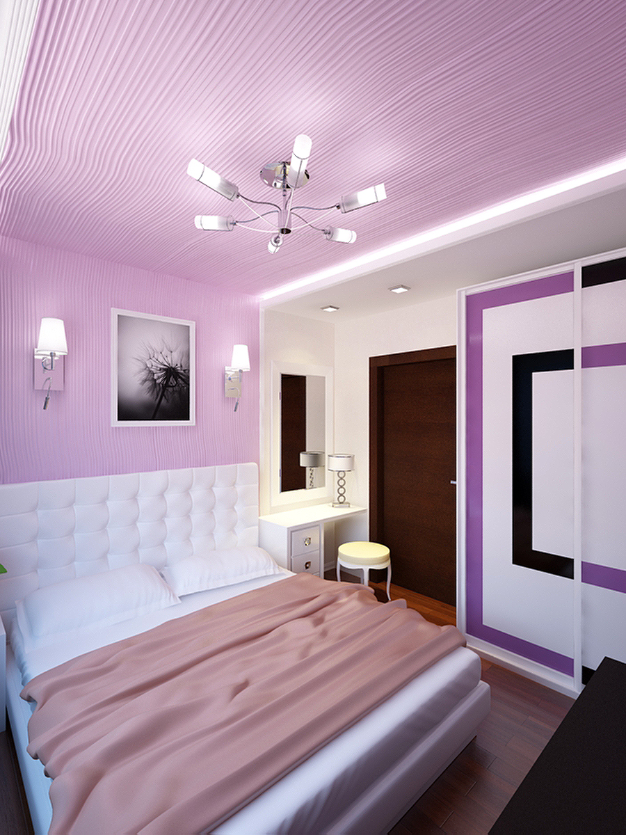 Дизайн спальни в 3 комнатной квартире