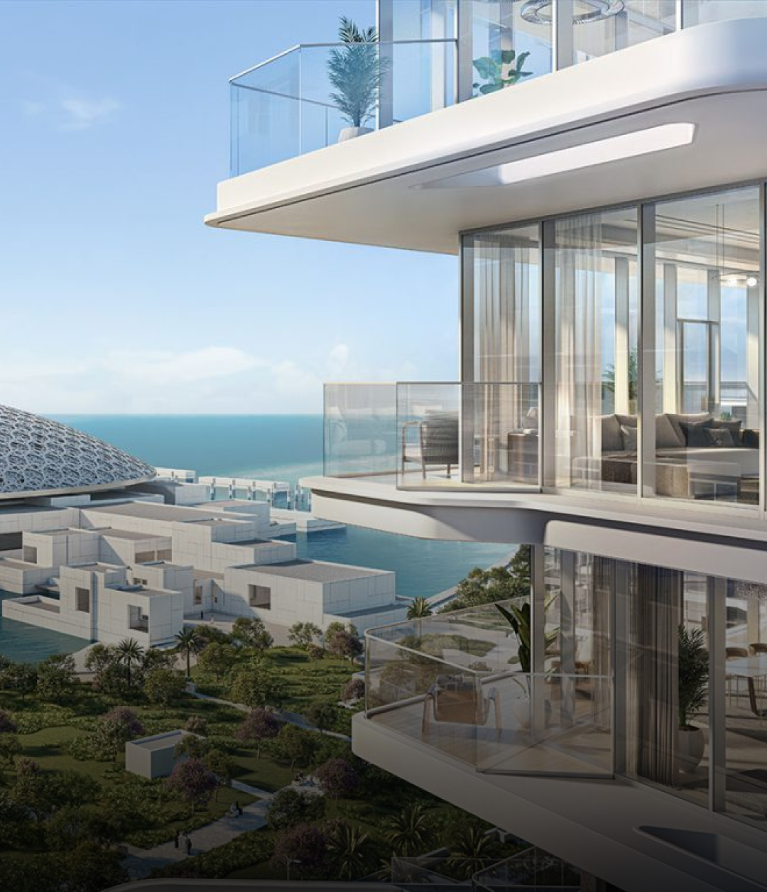 Louvre Abu Dhabi Residences by Aldar Properties in Saadiyat Grove
