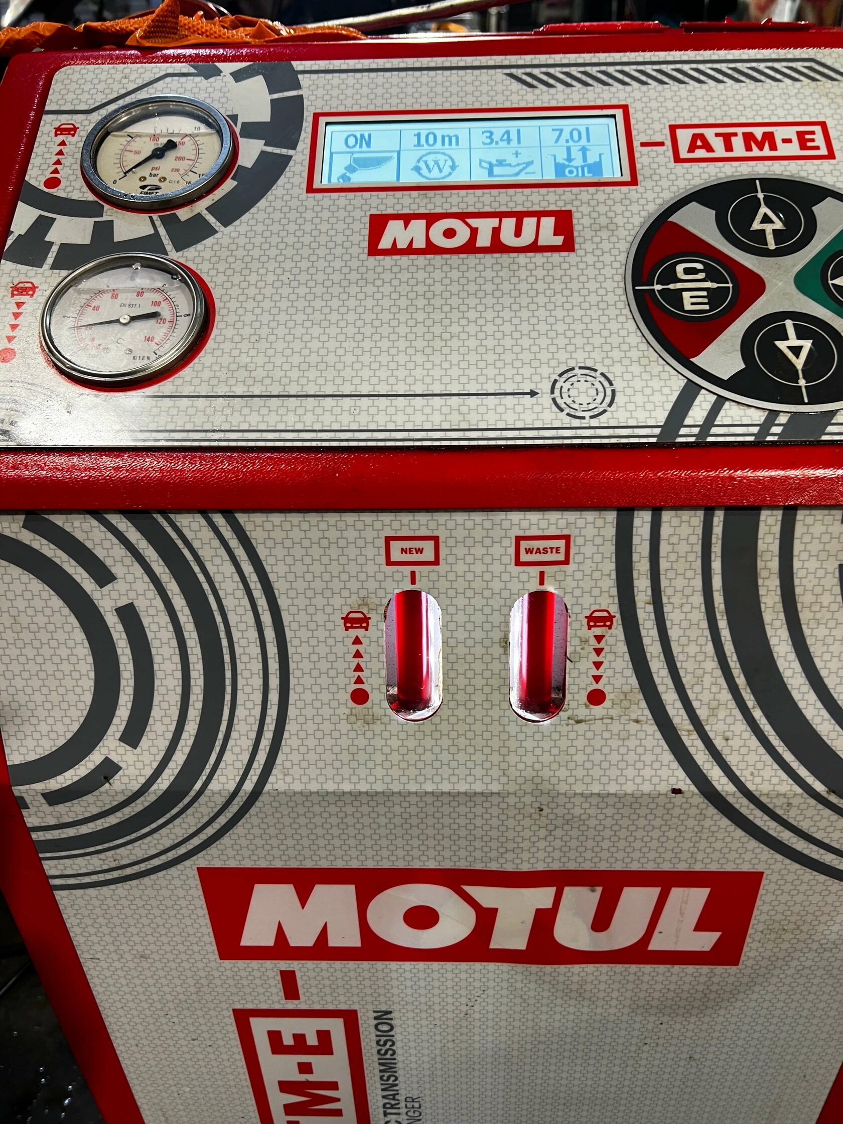 Результат замены масла АКПП Aisin