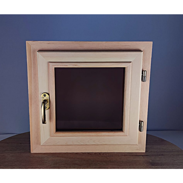 кедровое окно для бани