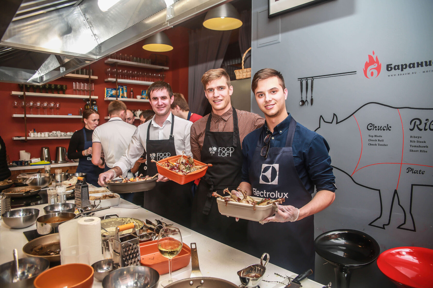 Совместная готовка как формат тимбилдинга в СПб