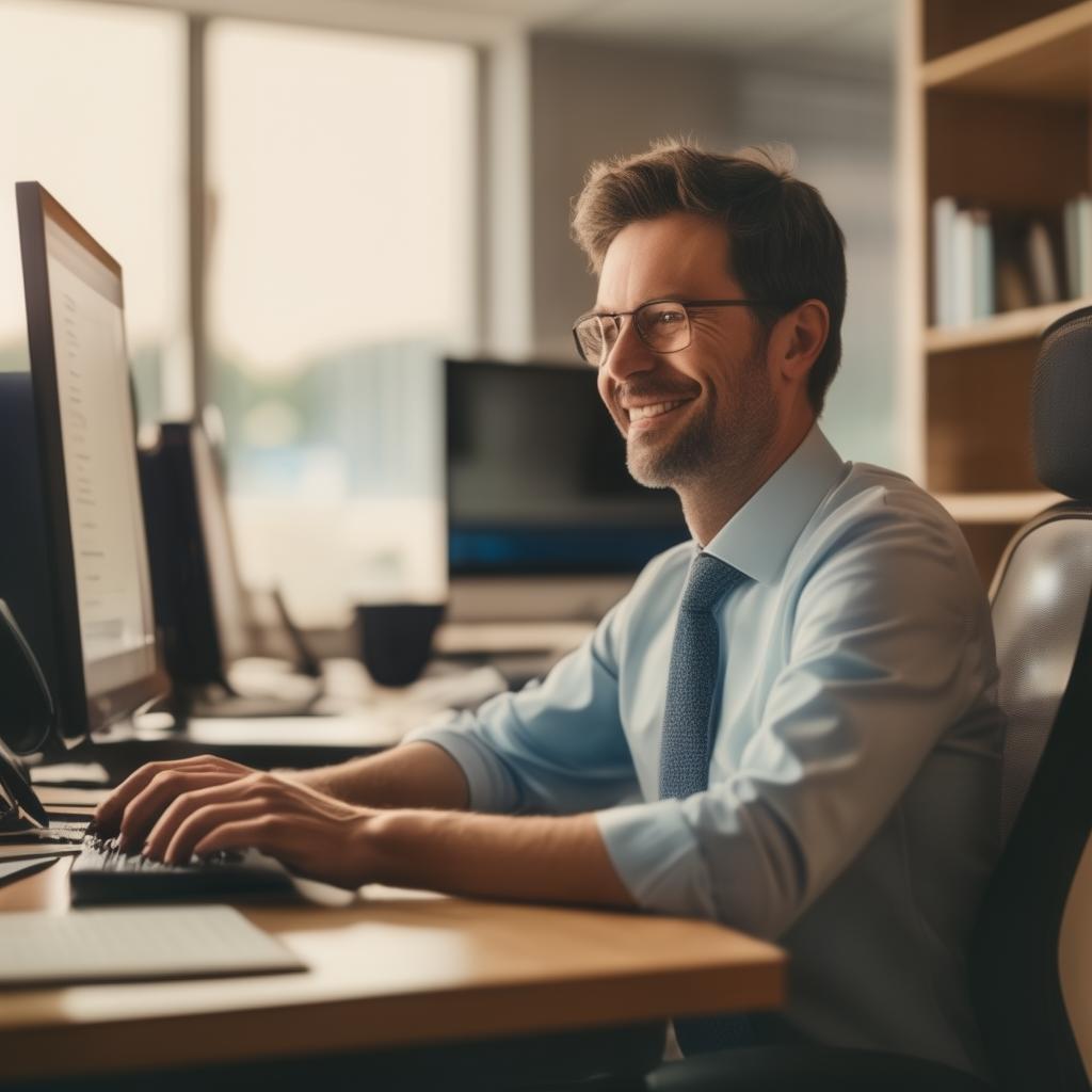 менеджер за компьютером