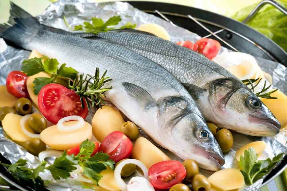 Картинка продукты рыба